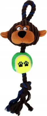 Produktbild von Hundespielzeug DRAGON mit Tennisball-Quietscher