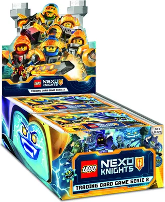 Produktbild von LEGO Nexo Knights 2 - Trading Cards - 1 Display (50 Booster) - Deutsch