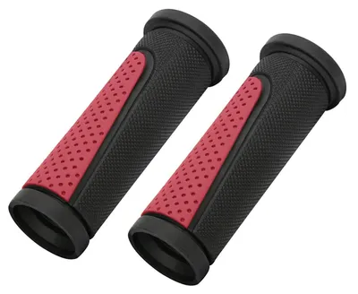 Obrázok produktu pre Riadidlá na bicykel, krátke, mini, 90 mm, červené, 1 pár