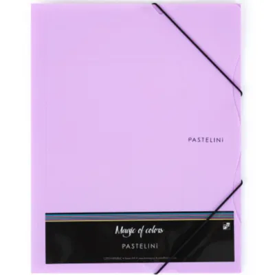 Produktbild von KARTON P+P Pastelini Mappe mit Gummi A4 lila