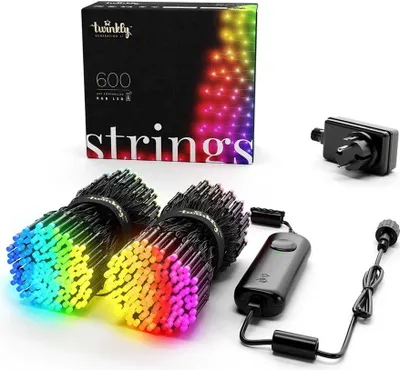 Produktbild von Twinkly TWS600STP-BEU - 600 Lampen - LED - Multi - 30000 h - Drinnen/Draußen - Schwarz