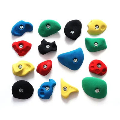 Produktbild von Sport-Thieme Klettergriff-Set "Leicht", Ohne Befestigungsmaterial, Set D