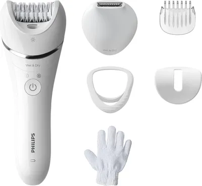 Produktbild von Philips Epilierer Beautypflege Körperpflege Serie 8000 Mit Zubehör Wasserdicht Leistung Stark