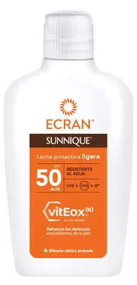 Produktbild von ECRAN SUNNIQUE Milch SPF50 200 ml