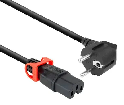 Obrázok produktu pre ACT PL0093, 3 m, CEE 7/7, IEC C15, 250 V, 10 A