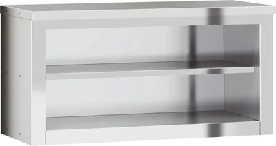 Immagine prodotto di Mobile Cucina da Parete con Ripiano in Acciaio Inossidabile
