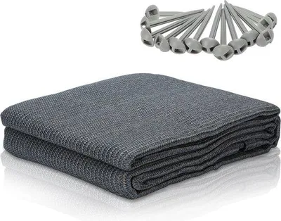 Obrázok produktu pre Kempingová rohož Antracit 250 x 250 cm HDPE