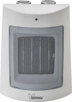 Produktbild von Bimar HP108 Elektrische Raumheizung Drinnen Grau, Weiß 1500 W Elektrischer Halogen-Raumheizer