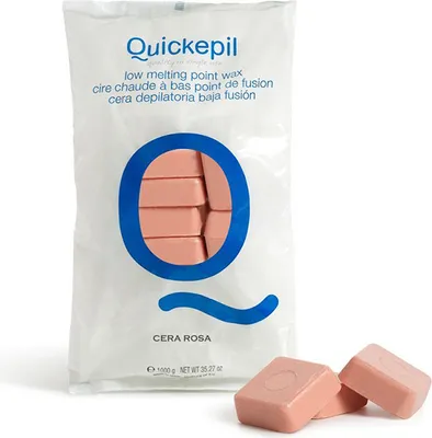 Produktbild von Hartes Enthaarungswachs QUICKEPIL rosa 1 kg