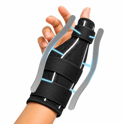 Productafbeelding van Verstelbare duim- en polssteun, polsbandage met handband, voor dagelijks gebruik