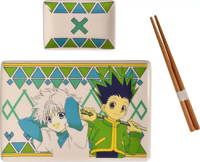Image de Just Funky Hunter X Hunter Sushi Set 3 pièces Golden Golden One Size