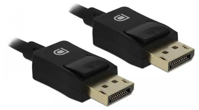 Zdjęcie produktu dla DeLOCK 85299, 0,5 m, DisplayPort, DisplayPort, Męska, Męska, 7680 x 4320 px