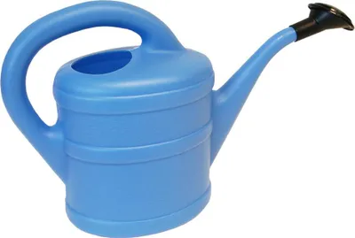 Produktbild von Geli Gieskanne mit Besenkopf - blau - Kunststoff - 1 Liter - 27 cm