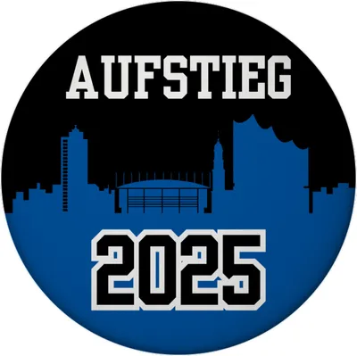 Produktbild von Hamburg Skyline Aufstieg 2025 Magnet für Fußballfans