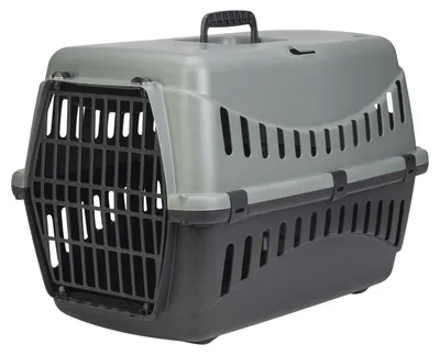 Produktbild von Karlie Transportbox Gipsy Eco grau/blau, Größe: L