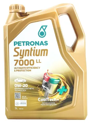 Produktbild von PETRONAS SYNTIUM 7000 LL für 0W-20 5 Liter Motoröl Motorenöl Longlife-17 FE+ Öl