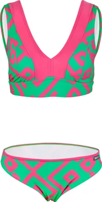 Produktbild von BECO the world of aquasports Bikini Inka Graphic mit fantasievollem Inka-Muster pink-grün 44 B
