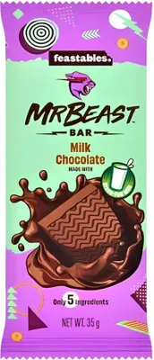 Immagine prodotto di Feastables Mr. Beast Bar Cioccolato al latte 35 g