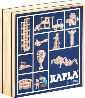 Produktbild von Kapla 814647002019, 3 Jahr(e), Holz, 100 Stück(e), 2 kg