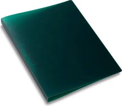 Produktbild von Ringbuch A4 2 Ringe 25mm transluzent dunkelgrün Packung mit 3 Stück