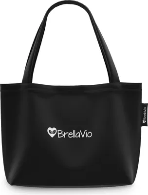 Produktbild von BrellaVio Tragetasche für Akupressurmatte und Akupressur Kissen - Hinweis: enthält nur die Tasche (Schwarz)