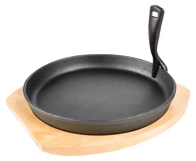 Imagen del producto de Plancha de hierro fundido redonda, 20,5 cm