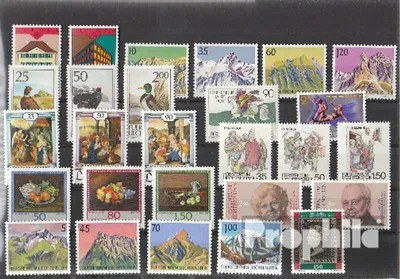 Produktbild von Briefmarken Liechtenstein 1990 1990 postfrisch