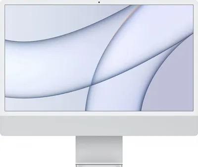 Produktbild von Apple iMac 24" A2438 M1 Chip 8C CPU 8C GPU 8GB 512GB SSD Silver Wie Neu