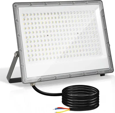 Produktbild von Jopassy 200W LED Strahler LED Fluter Außenstrahler IP65 Wasserdicht Arbeitsbeleuchtung Kaltweiß