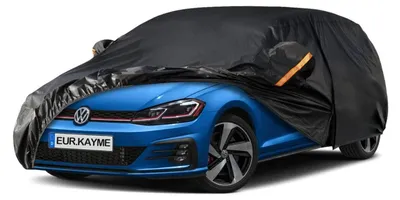 Image de Housse de protection pour voiture, imperméable et respirante, pour berlines de 415 à 450 cm, de couleur noire