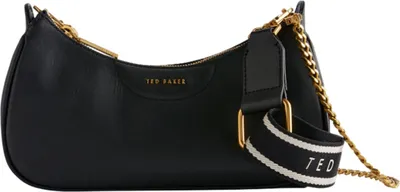 Produktbild von Ted Baker Umhängetasche Schultertasche Essiy Webbing Leather Crossbody Bag Black schwarz
