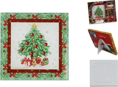 Obrázok produktu pre Podložky pod poháre - Vianočná dekorácia (CARMANI)