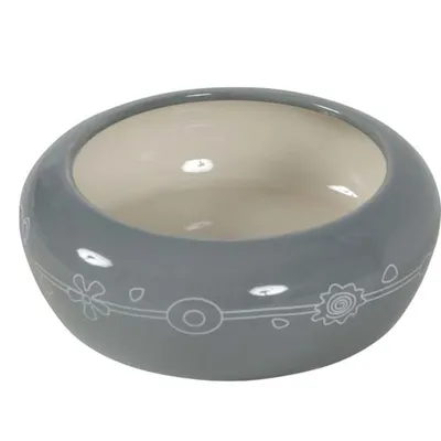 Image de Gamelle céramique pour rongeurs 250ml gris Zolux