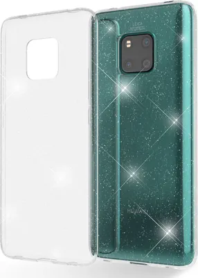 Zdjęcie produktu dla Etui z brokatem NALIA kompatybilne z Huawei Mate20 Pro, brokatowe etui na telefon komórkowy, przezroczyste
