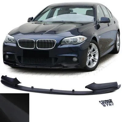 Produktbild von Spoiler Lippe Frontspoiler schwarz matt für BMW 5er 2010/03-2011/08