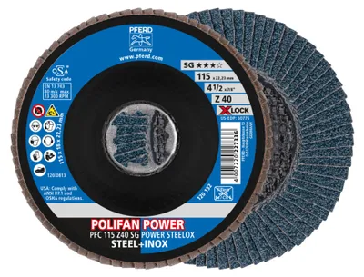 Produktbild von PFERD 67784116, 11,5 cm, 13300 RPM, 40 g, 10 Stück(e)