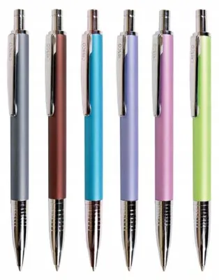 Produktbild von Cresco Winner Pastel Eleganter Metall Kugelschreiber