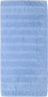 Produktbild von Cawö Handtuch 1001 Noblesse Farbe mittelblau Größe 50x100