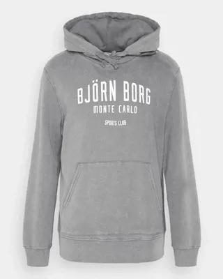 Produktbild von Björn Borg - Herren - STHLM Hoodie - Grau - Gr. M