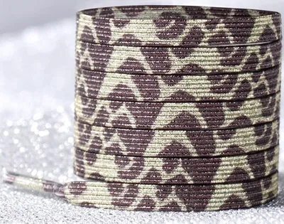 Image de Lacets magnétiques marron/doré CO-18680 - Confort et Style KP18680