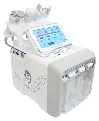 Produktbild von Hydrodermabrasionsgerät – 6-in-1-Gesichtsreiniger mit RF-Lifting- und EMS-Technologie