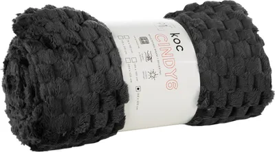 Obrázek produktu pro Design 91 Deka na židli z mikrovlákna 70x160 Cindy 6 černá