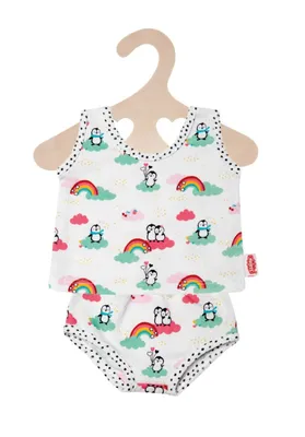 Image de Sous-vêtements de poupée Pingouin à pois, taille 35-45 cm