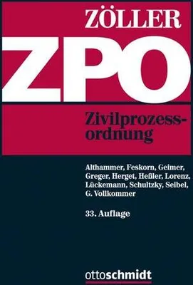 Produktbild von Zivilprozessordnung