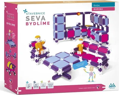 Produktbild von TEDDIES Bausatz SEVA FAMILY Living 564 dlks
