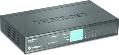 Obrázek produktu pro TRENDnet TPE-S44 - Switch - 4 x 10/100 (PoE) + 4 x 10/100