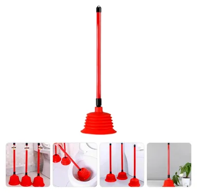 Produktbild von Robuster Toilettenpömpel mit hoher Saugleistung für effektive Abflussreinigung