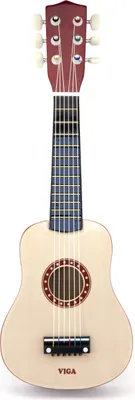 Produktbild von Viga Holzgitarre für Kinder, naturfarben, 21 Zoll, 6 Saiten