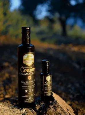 Obrázek produktu pro "Country Kalamata" – Extra panenský olivový olej – za studena lisovaný – 500 ml