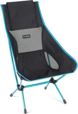 Produktbild von Helinox Chair Two, 145 kg, Campingstuhl, 4 Bein(e), 1,07 kg, Schwarz, Blau